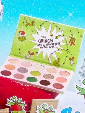 ColourPop x How The Grinch Stole Christmas 15 Pan Eyeshadow Palette